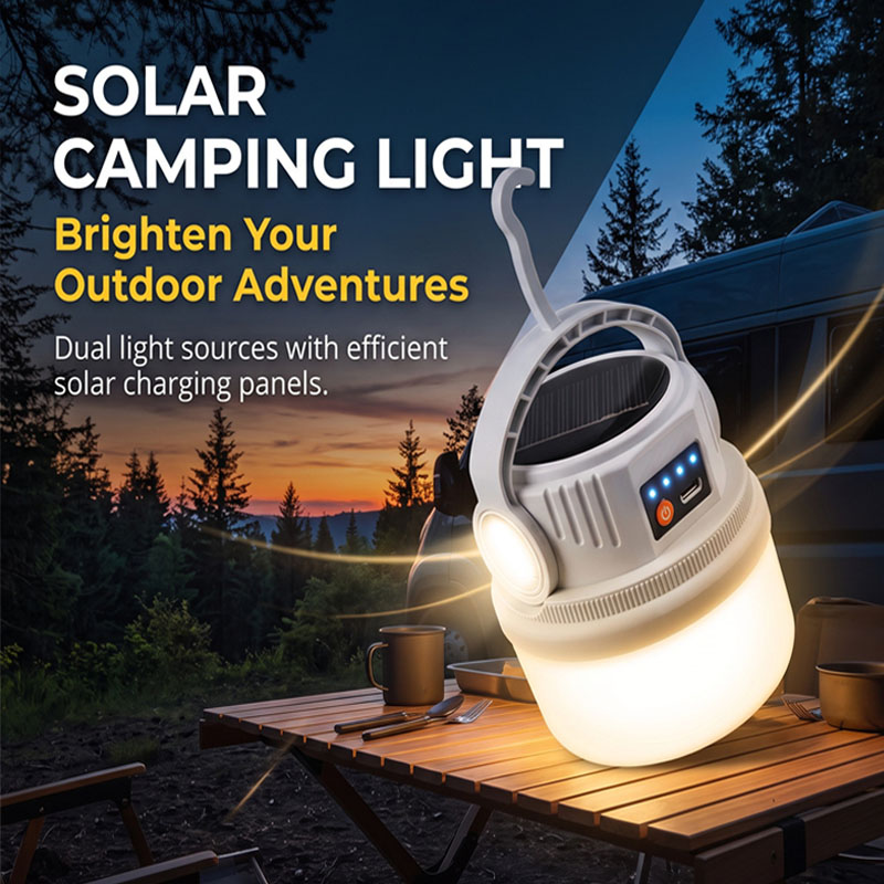 مصباح تخييم يعمل بالطاقة الشمس - مراجعة Power Outage Light وسعره