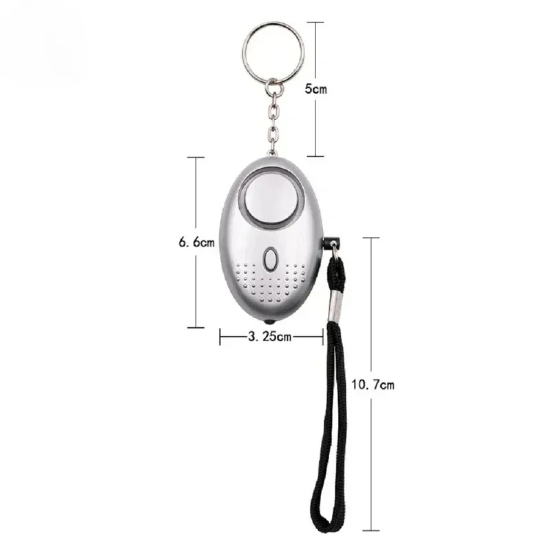 1/2 قطعة من أجهزة الإنذار للدف - مراجعة Personal Alarm Keychain وسعره