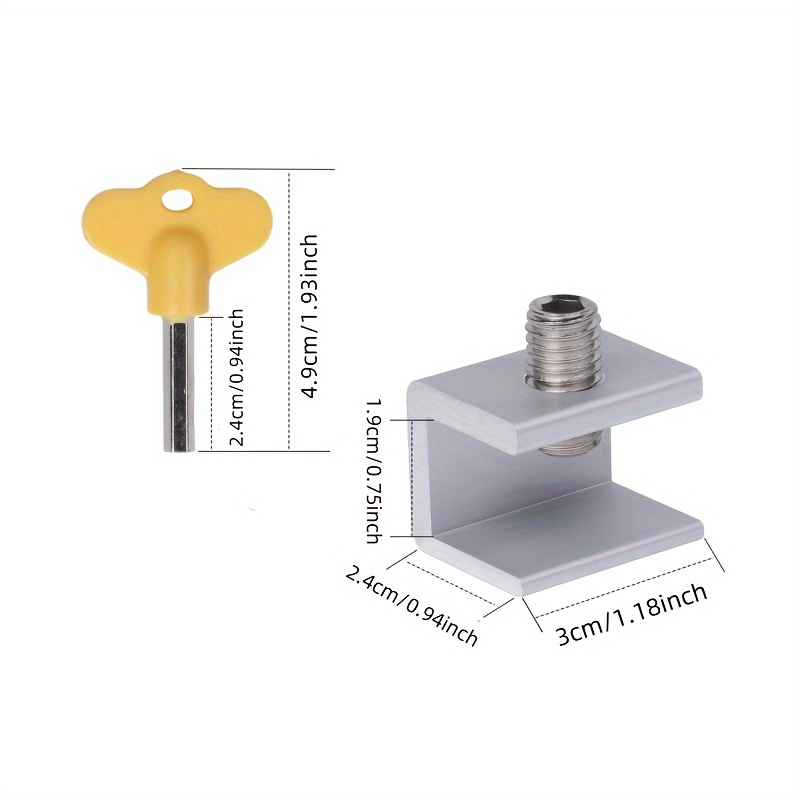 3 مجموعات من مشابك تحديد الأبو - مراجعة Window Lock Bar وسعره